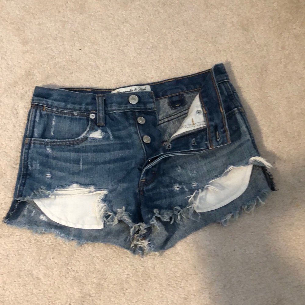 Abercrombie and Fitch jean shorts